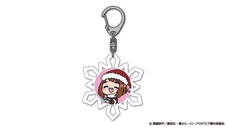 (Goods - Keychain) My Hero Academia Christmas mochocho Acrylic Keychain Ochaco Uraraka