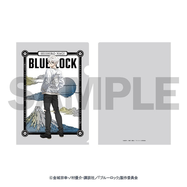(Goods - Clear File) Blue Lock Wearing Sukajan Souvenir Jacket Exclusive Art Clear File (Seishiro Nagi)