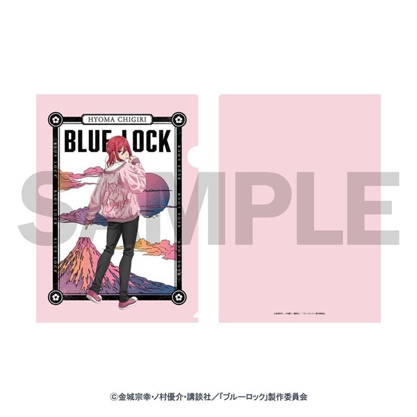 (Goods - Clear File) Blue Lock Wearing Sukajan Souvenir Jacket Exclusive Art Clear File (Hyoma Chigiri)