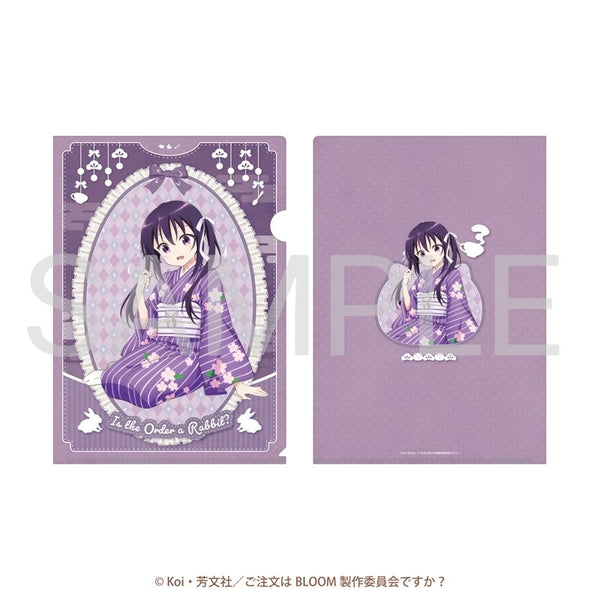 (Goods - Clear File) Is the Order a Rabbit? BLOOM Clear File (Rize)
