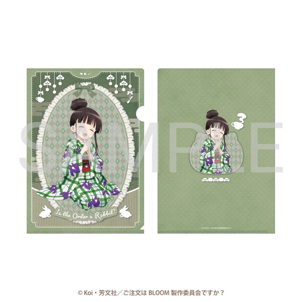 (Goods - Clear File) Is the Order a Rabbit? BLOOM Clear File (Chiya)