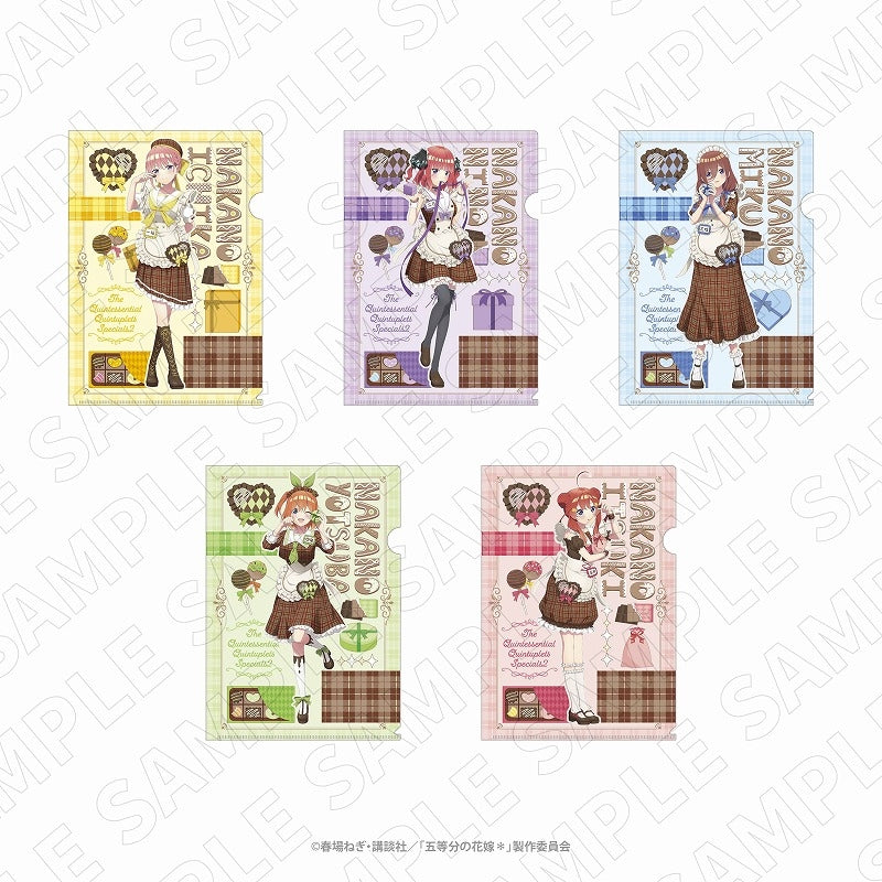 (Goods - Clear File) The Quintessential Quintuplets 3 o'clock The Quintessential Quintuplets Clear File (Yotsuba)