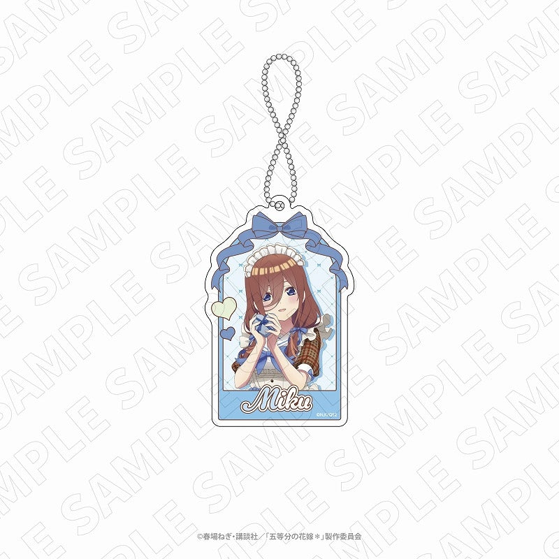 (Goods - Key Chain) The Quintessential Quintuplets 3 o'clock The Quintessential Quintuplets Acrylic Key Chain (Miku)