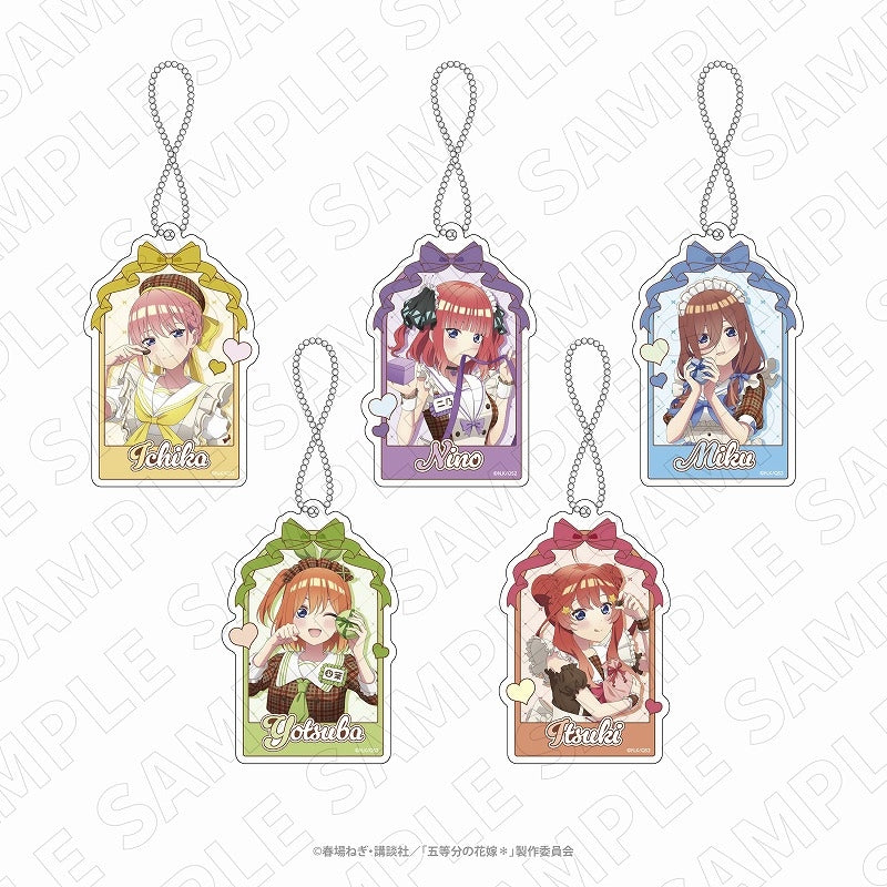 (Goods - Key Chain) The Quintessential Quintuplets 3 o'clock The Quintessential Quintuplets Acrylic Key Chain (Miku)