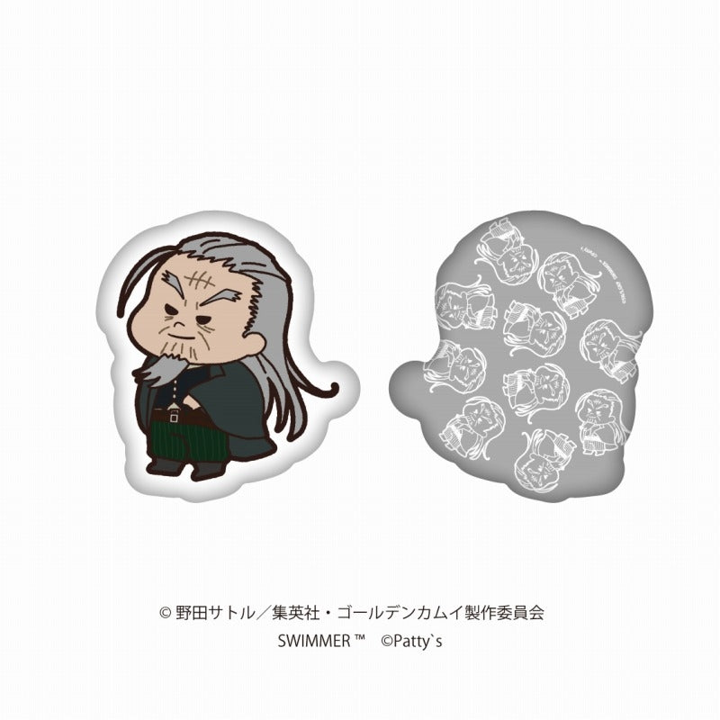 (Goods - Cushion) Golden Kamuy x SWIMMER Die-cut Cushion Toshizou Hijikata