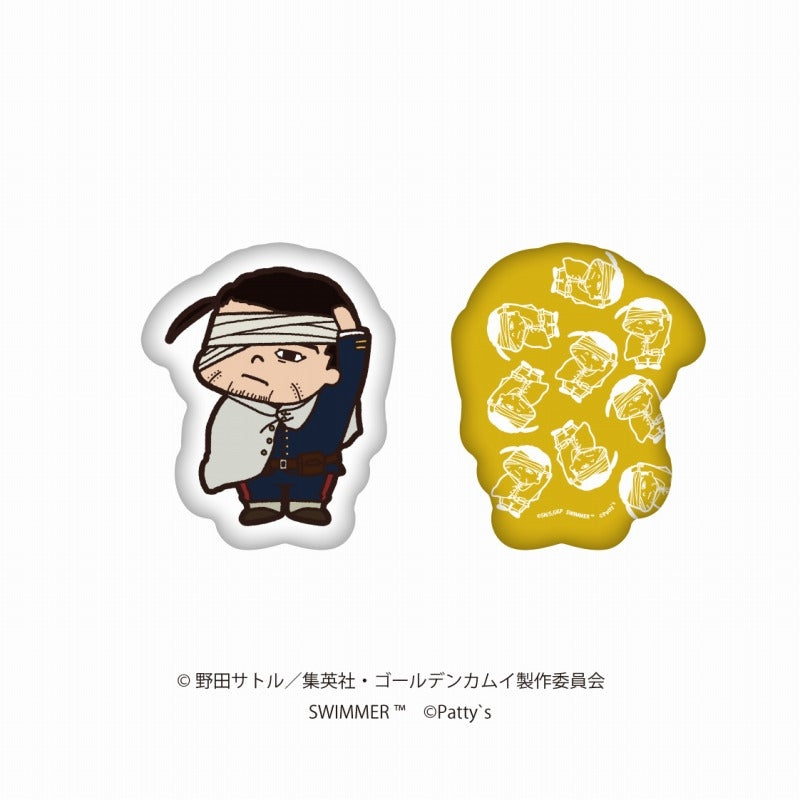 (Goods - Cushion) Golden Kamuy x SWIMMER Die-cut Cushion Hyakunosuke Ogata