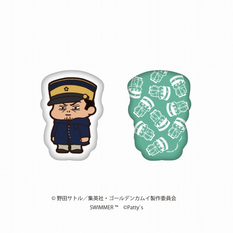 (Goods - Cushion) Golden Kamuy x SWIMMER Die-cut Cushion Hajime Tsukishima
