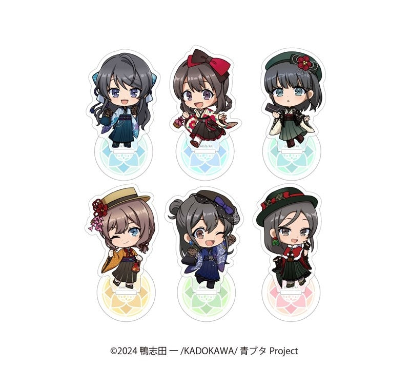 (1BOX=6)(Goods - Acrylic Stand) Rascal Does Not Dream of Santa Claus Chibi Acrylic Stand