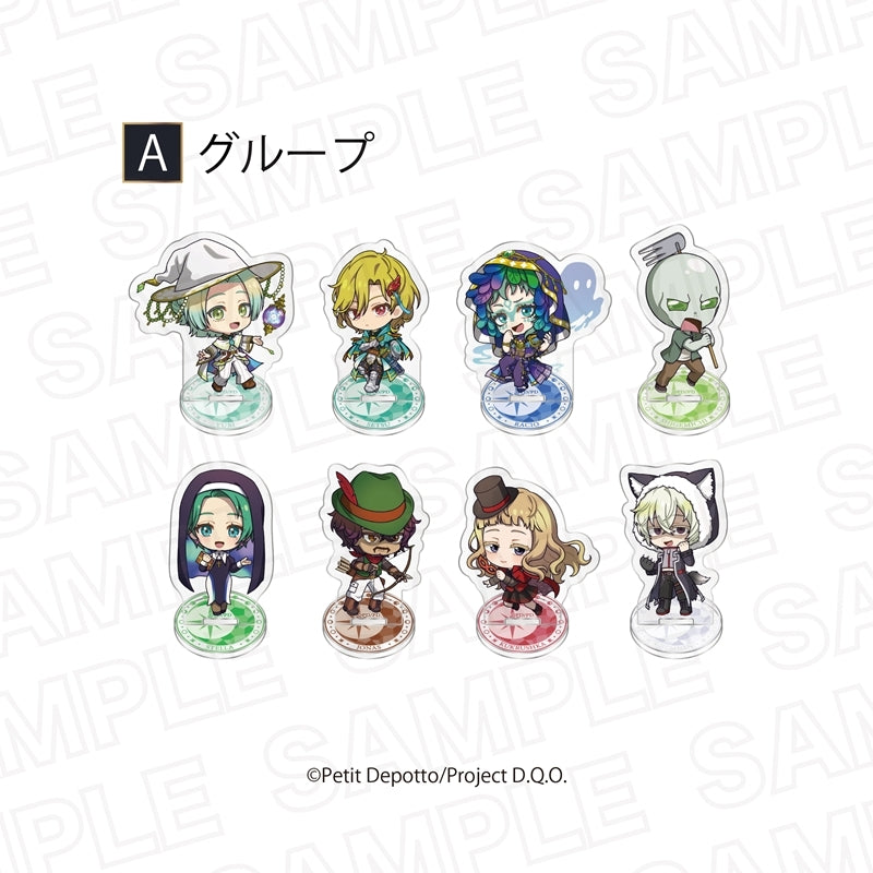 (1BOX=8)(Goods - Acrylic Stand) TV Anime GNOSIA Random Chibi Acrylic Stand A