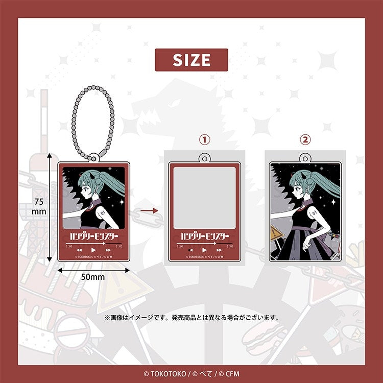 (Goods - Keychain) TOKOTOKO Acrylic Keychain (Hungry Monster)
