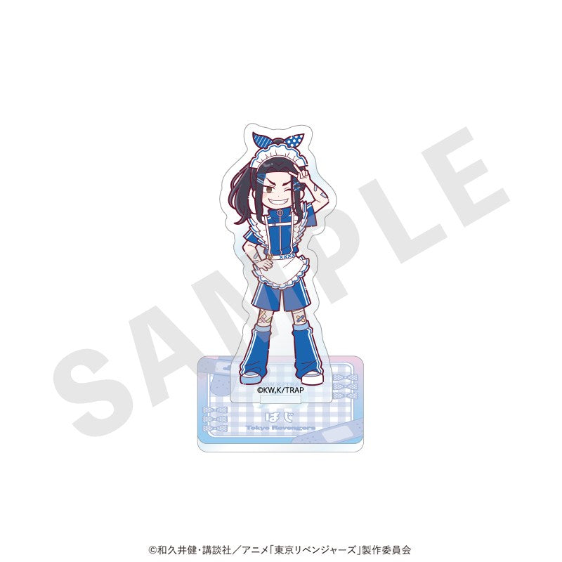 (Goods - Acrylic Stand) TV Anime Tokyo Revengers Chibi Acrylic Stand Jersey Maid ver. (Keisuke Baji)