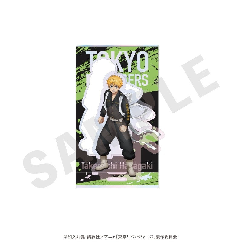 (Goods - Acrylic Stand) TV Anime Tokyo Revengers Iridescent Acrylic Stand w/Background (Takemichi Hanagaki)