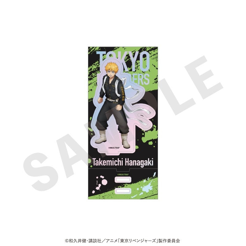 (Goods - Acrylic Stand) TV Anime Tokyo Revengers Iridescent Acrylic Stand w/Background (Takemichi Hanagaki)