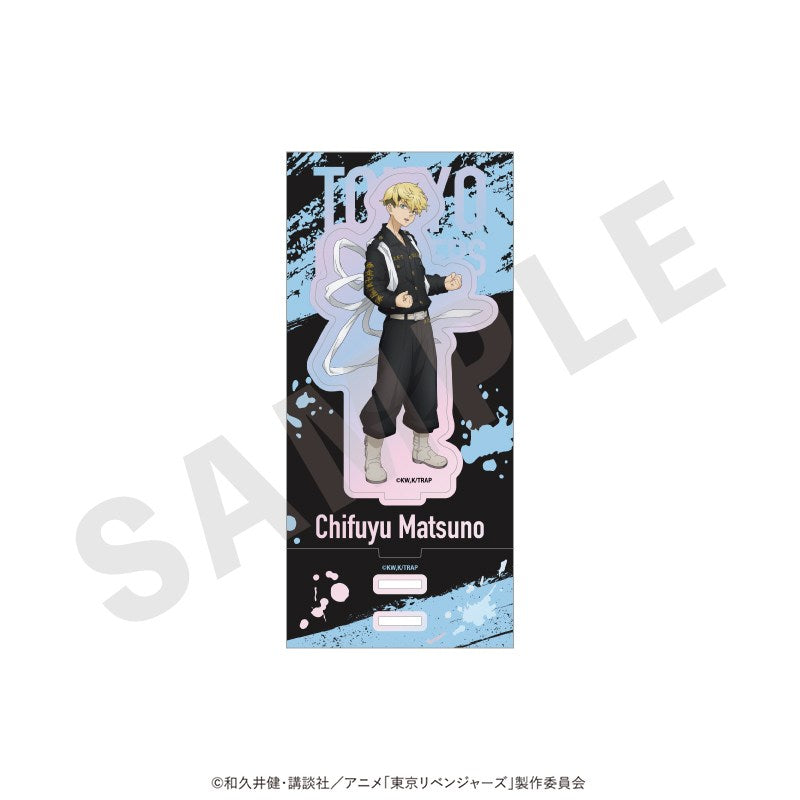 (Goods - Acrylic Stand) TV Anime Tokyo Revengers Iridescent Acrylic Stand w/Background (Chifuyu Matsuno)