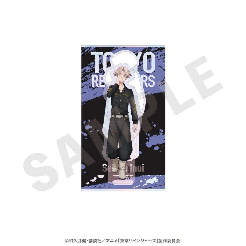 (Goods - Acrylic Stand) TV Anime Tokyo Revengers Iridescent Acrylic Stand w/Background (Seishu Inui)