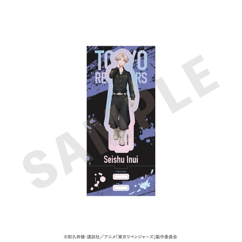 (Goods - Acrylic Stand) TV Anime Tokyo Revengers Iridescent Acrylic Stand w/Background (Seishu Inui)