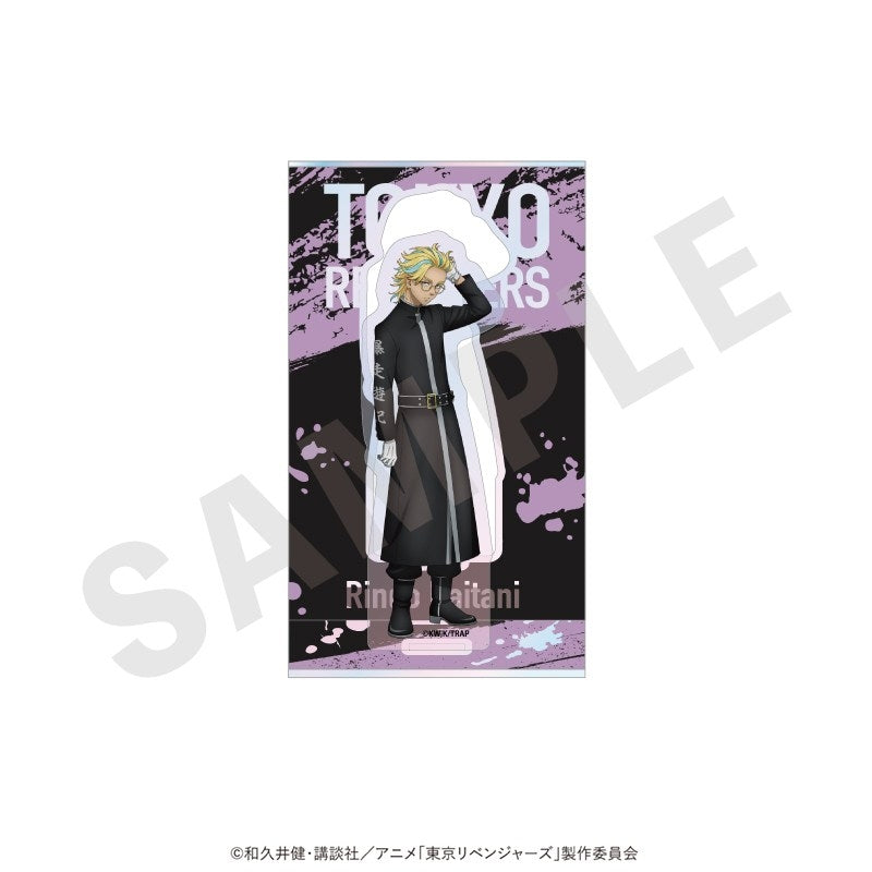 (Goods - Acrylic Stand) TV Anime Tokyo Revengers Iridescent Acrylic Stand w/Background (Rindo Haitani)