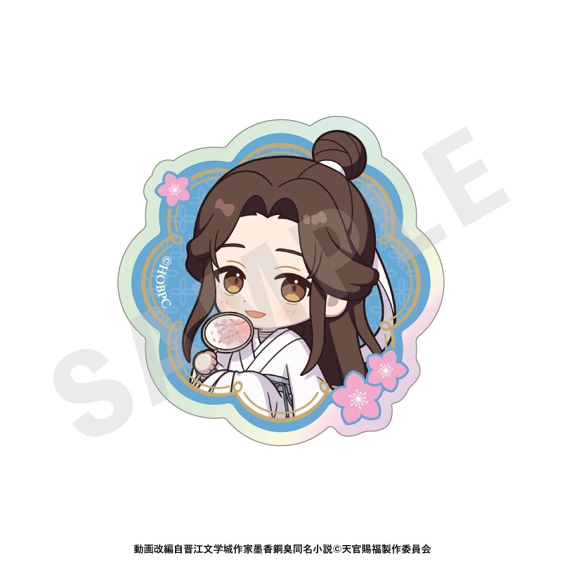 (Goods - Sticker) Heaven Official's Blessing Chibi Iridescent Sticker Set