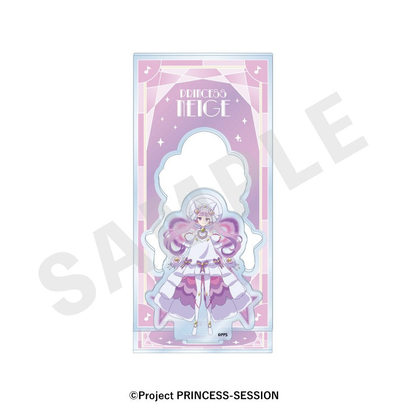 (Goods - Stand Pop) Original TV Anime - Princession Orchestra - favorite series - Acrylic Stand with Background (Princess Neige)
