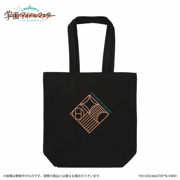 (Goods - Bag) Gakuen iDOLM@STER Hatsuboshi Gakuen Official Tote Bag (Black)