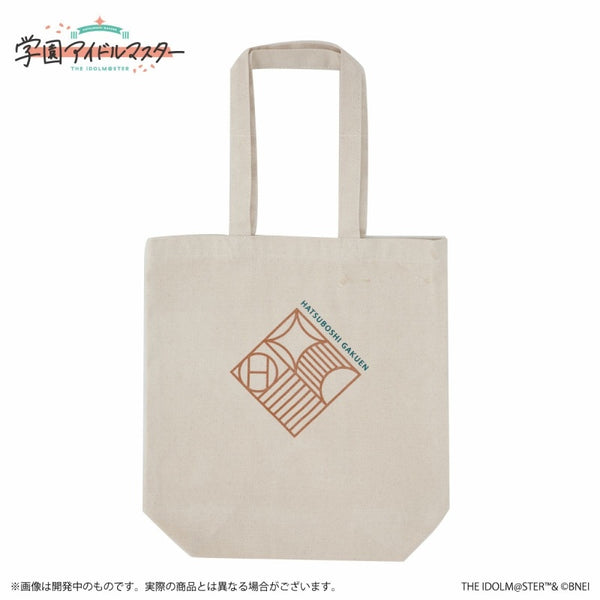 (Goods - Bag) Gakuen iDOLM@STER Hatsuboshi Gakuen Official Tote Bag (Natural)