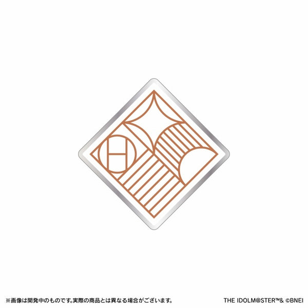 (Goods - Badge) Gakuen iDOLM@STER Hatsuboshi Gakuen Official Pin Badge (White)