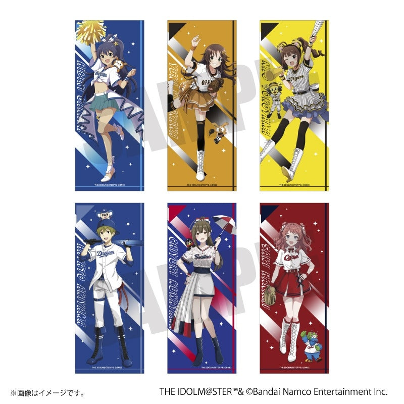 (Goods - Towel) CENTRAL LEAGUE 6 x THE IDOLM@STER BIG Face Towel (6 Types) Nao Yokoyama