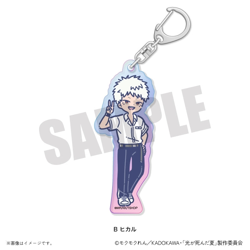 (Goods - Keychain) TV Anime The Summer Hikaru Died Retro Pop Iridescent Acrylic Keychain (7 Types Total) B Hikaru