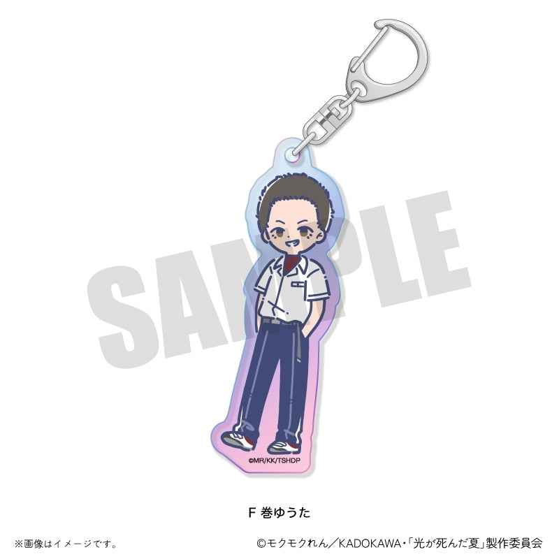 (Goods - Keychain) TV Anime The Summer Hikaru Died Retro Pop Iridescent Acrylic Keychain (7 Types Total) F Yuuta Maki