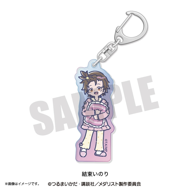 (Goods - Keychain) TV Anime Medalist Retro Pop vol. 2 Iridescent Acrylic Keychain Inori Yuitsuka