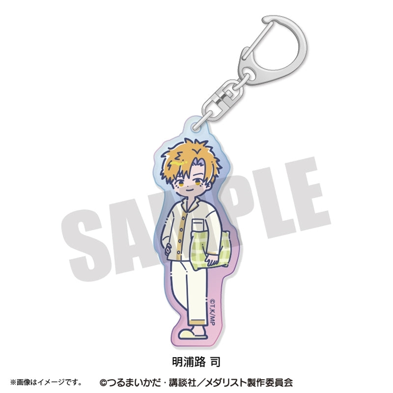 (Goods - Keychain) TV Anime Medalist Retro Pop vol. 2 Iridescent Acrylic Keychain Tsukasa Akeuraji