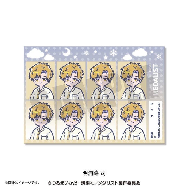 (Goods - Sticker) TV Anime Medalist Retro Pop vol. 2 ID Photo Style Sticker Tsukasa Akeuraji