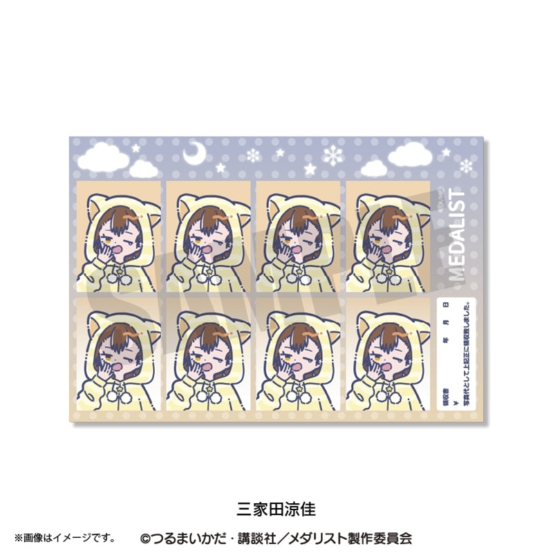 (Goods - Sticker) TV Anime Medalist Retro Pop vol. 2 ID Photo Style Sticker Ryoka Miketa