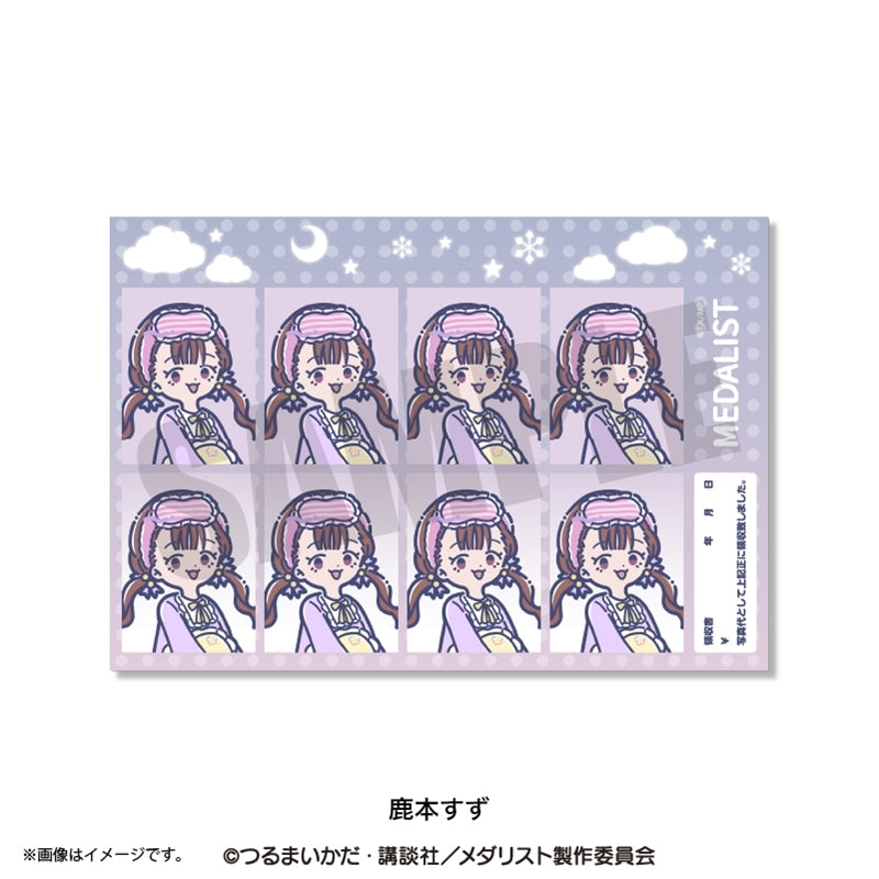 (Goods - Sticker) TV Anime Medalist Retro Pop vol. 2 ID Photo Style Sticker Suzu Kamoto