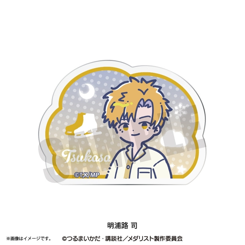 (Goods - Clip) TV Anime Medalist Retro Pop vol. 2 Acrylic Clip Tsukasa Akeuraji