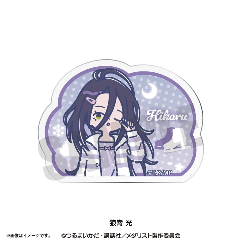 (Goods - Clip) TV Anime Medalist Retro Pop vol. 2 Acrylic Clip Hikaru Kamisaki