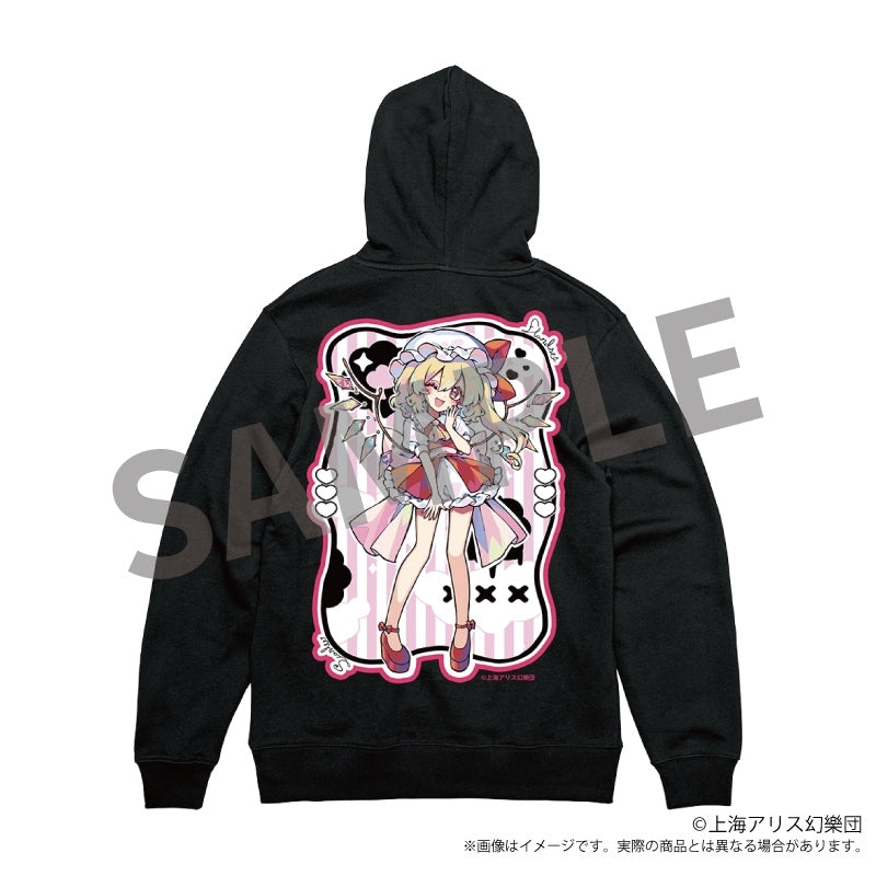 (Goods - Outerwear) Touhou Project Creators Hoodie Flandre Scarlet XL Size illust. Kyoda Suzuka