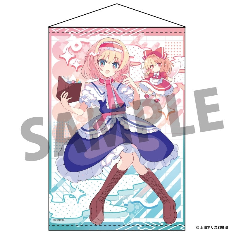 (Goods - Tapestry) Touhou Project B2 Tapestry 101 Alice Margatroid illust. Shirocha Tei