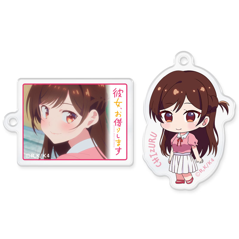 (Goods - Keychain) TV Anime Rent-A-Girlfriend Season 4 Wire Acrylic Keychain Chizuru Mizuhara