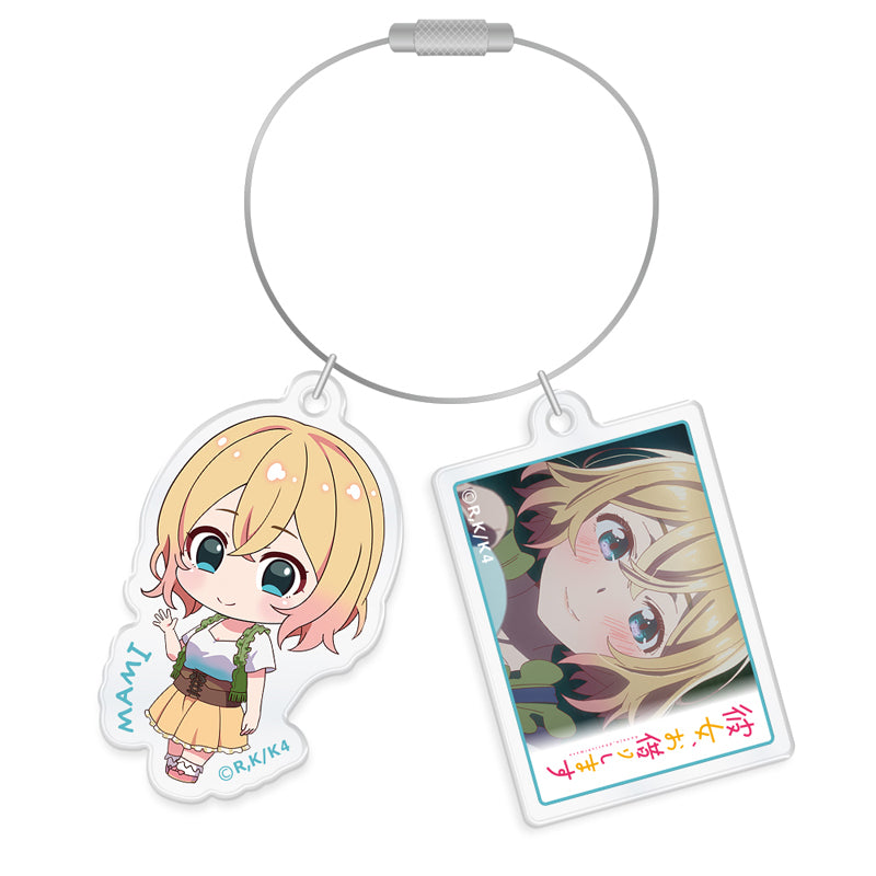 (Goods - Keychain) TV Anime Rent-A-Girlfriend Season 4 Wire Acrylic Keychain Mami Nanami