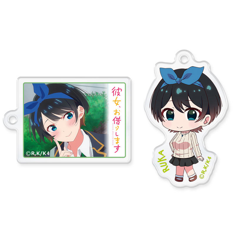 (Goods - Keychain) TV Anime Rent-A-Girlfriend Season 4 Wire Acrylic Keychain Ruka Sarashina