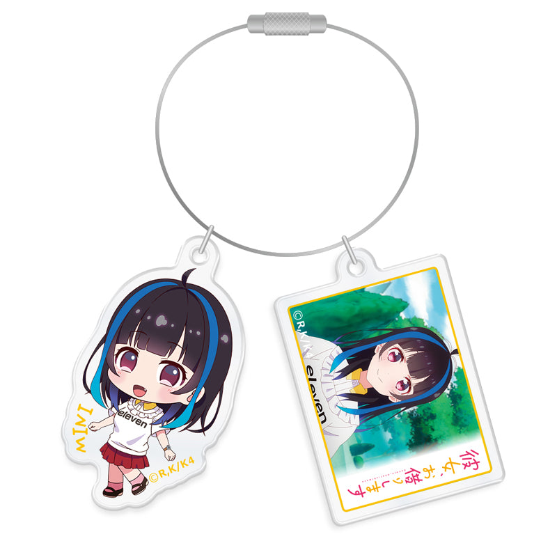 (Goods - Keychain) TV Anime Rent-A-Girlfriend Season 4 Wire Acrylic Keychain Mini Yaemori