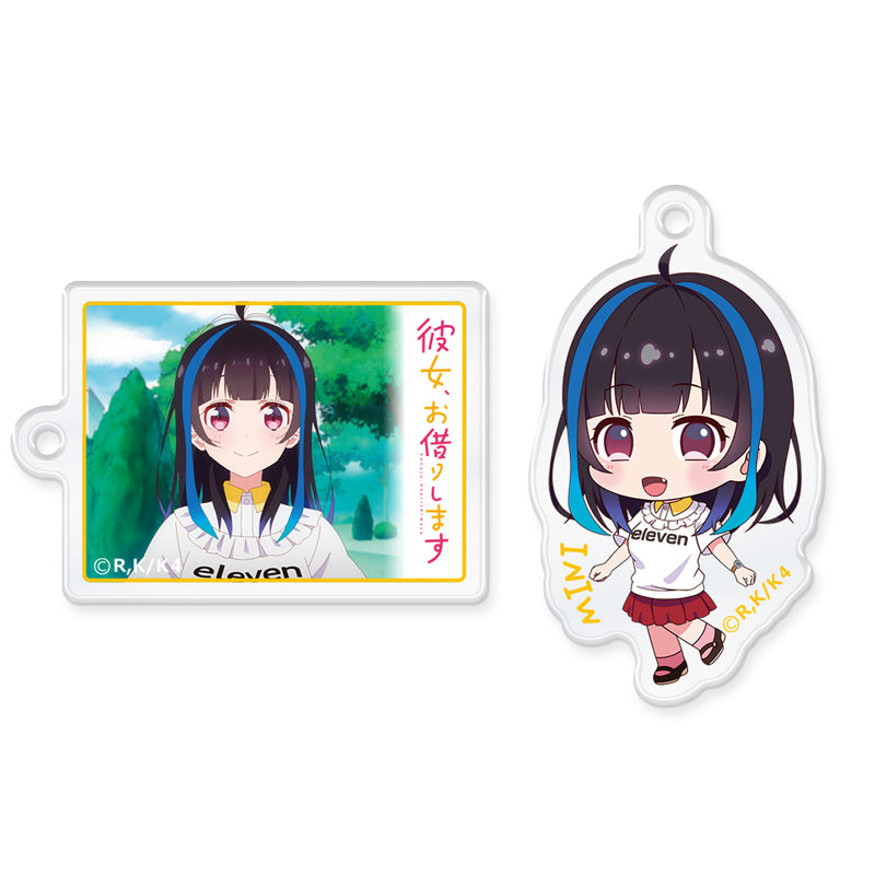 (Goods - Keychain) TV Anime Rent-A-Girlfriend Season 4 Wire Acrylic Keychain Mini Yaemori