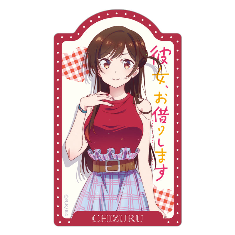 (Goods - Sticker) TV Anime Rent-A-Girlfriend Season 4 Die-cut Sticker Chizuru Mizuhara