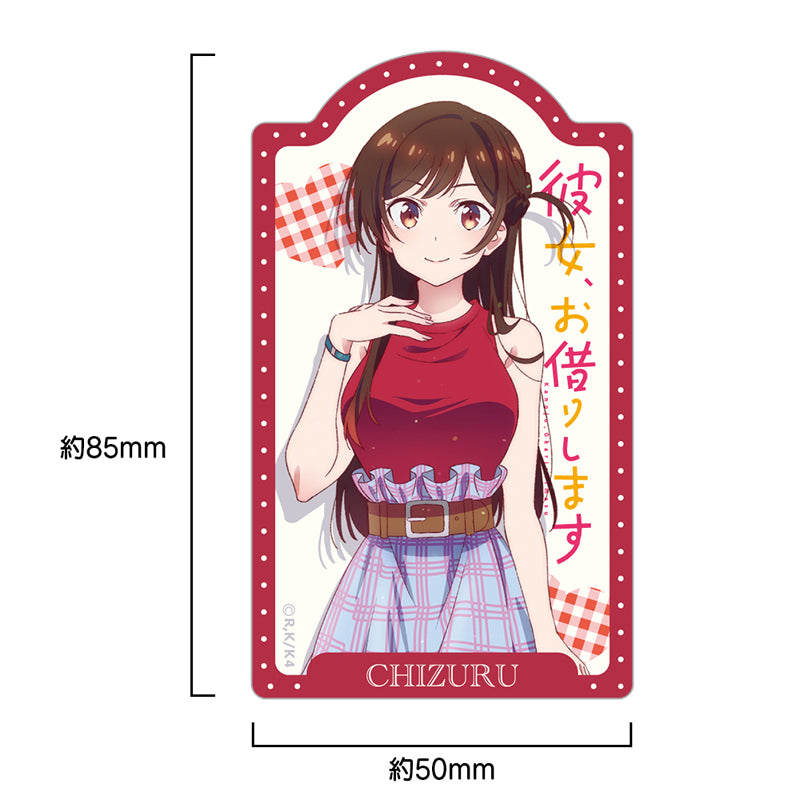 (Goods - Sticker) TV Anime Rent-A-Girlfriend Season 4 Die-cut Sticker Chizuru Mizuhara