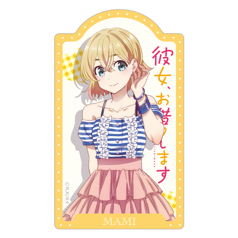 (Goods - Sticker) TV Anime Rent-A-Girlfriend Season 4 Die-cut Sticker Mami Nanami