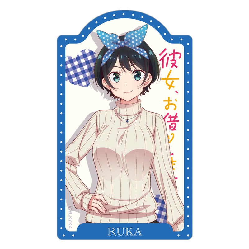 (Goods - Sticker) TV Anime Rent-A-Girlfriend Season 4 Die-cut Sticker Ruka Sarashina