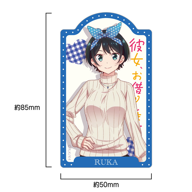 (Goods - Sticker) TV Anime Rent-A-Girlfriend Season 4 Die-cut Sticker Ruka Sarashina