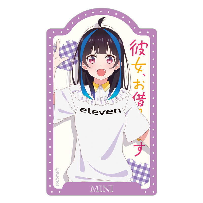 (Goods - Sticker) TV Anime Rent-A-Girlfriend Season 4 Die-cut Sticker Mini Yaemori