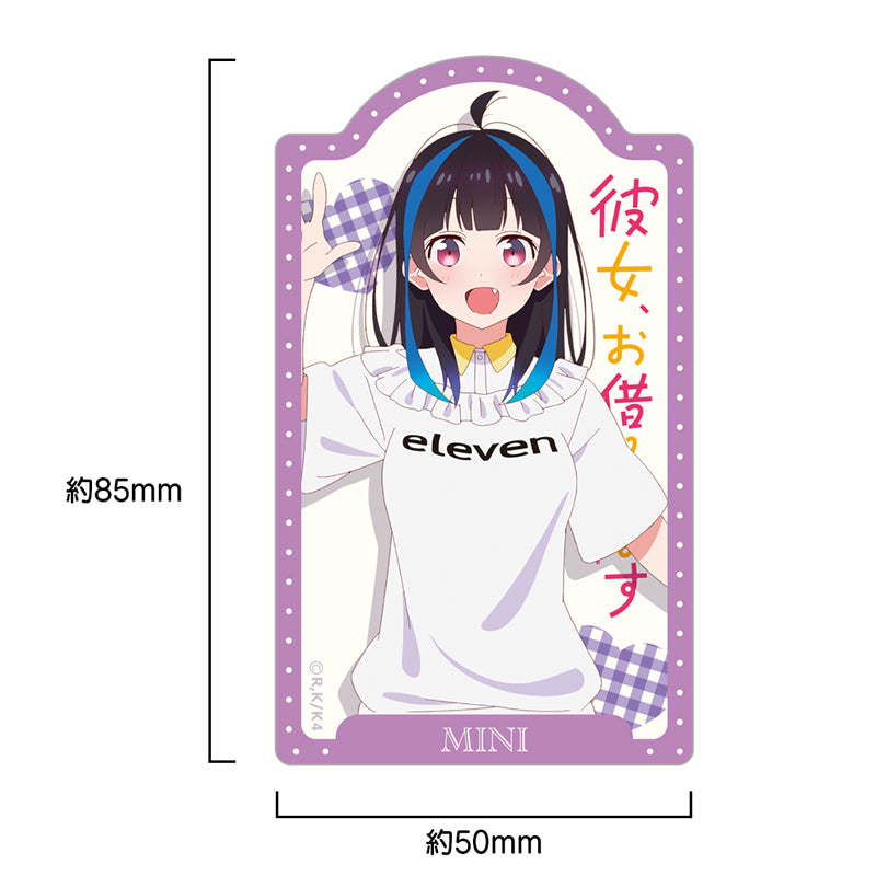 (Goods - Sticker) TV Anime Rent-A-Girlfriend Season 4 Die-cut Sticker Mini Yaemori